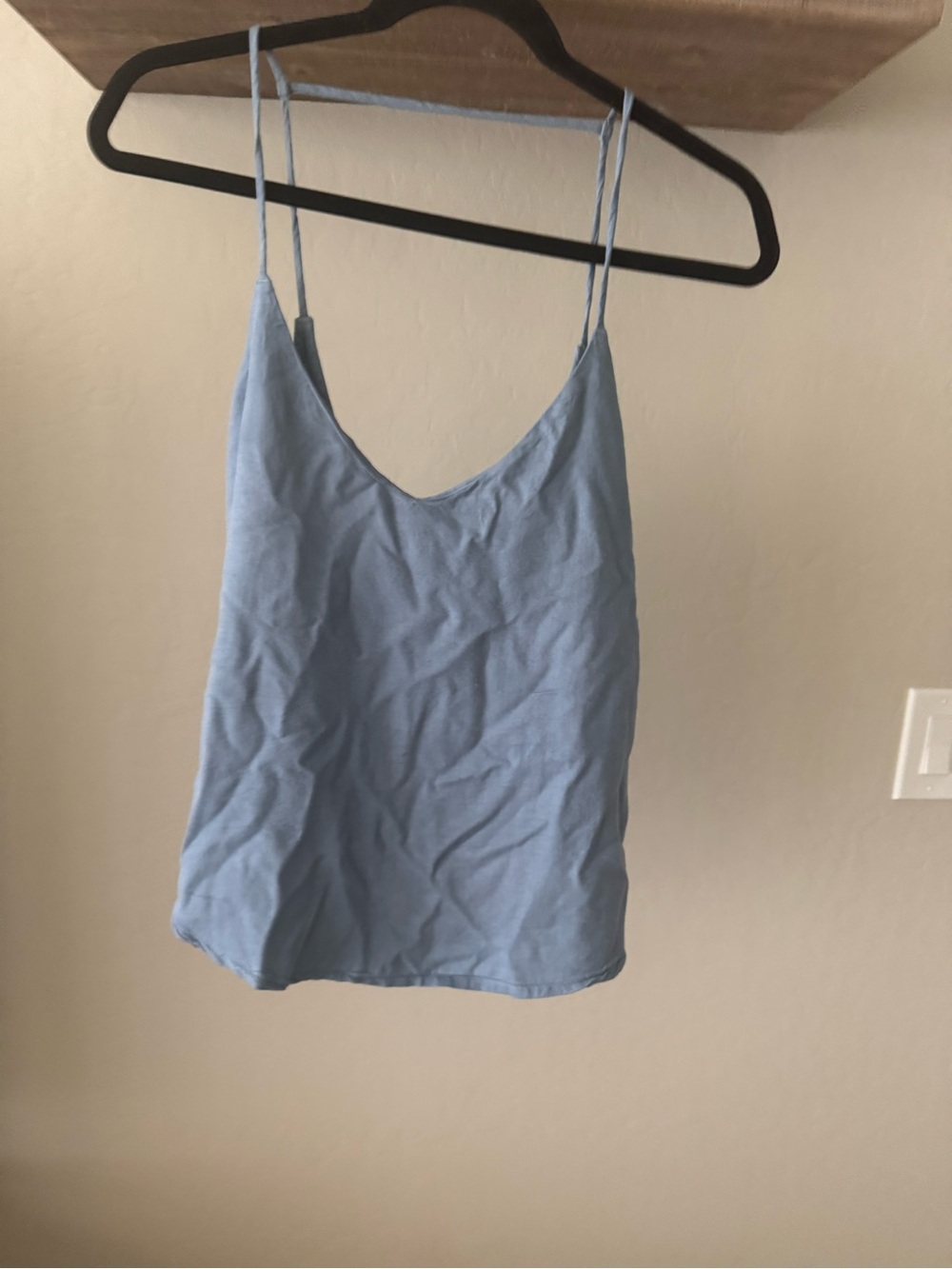 RVCA Light Blue Spaghetti Strap Cami
